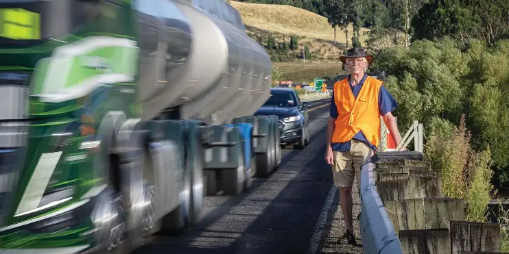 Speed danger for cyclists, walkers on Ashhurst bridge - PressReader