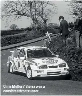  ??  ?? Chris Mellors’ Sierra was a consistent front runner.