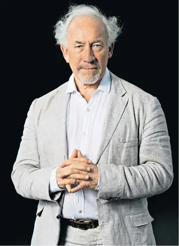  ??  ?? Theatre with a Twist: Simon Callow is recreating Dickens’s public readings