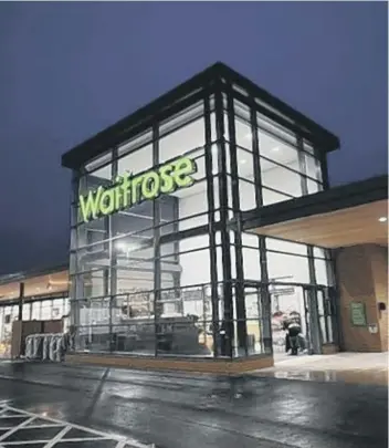  ??  ?? The new warehouse will be built alongside Waitrose existing store in Peterborou­gh of Borges Boulevard.