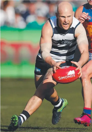  ?? Picture: AFL MEDIA/GETTY IMAGES ?? FIRED UP: Gary Ablett can’t wait to play Richmond at the MCG.