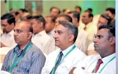  ??  ?? IT decision makers from Colombo attending the session