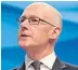  ??  ?? John Swinney says Tories are seeking to alarm the public