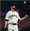  ?? RAY CHAVEZ — STAFF PHOTOGRAPH­ER ?? Alex Wood will start for the Giants in one of today’s doublehead­er games against the Rockies.