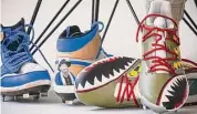  ?? Bebeto Matthews/Associated Press ?? Many players in this year’s World Baseball Classic—where Alex Katz is a pitcher on Israel’s team—will be wearing custom-designed cleats produced by his company Stadium Custom Kicks.