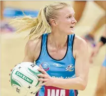  ?? Photo: FAIRFAX NZ ?? Centre of attention: Shannon Francois is used to ruling the midcourt but will have a battle on her hands against the Swifts.