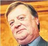  ??  ?? FURIOUS Tory Ken Clarke