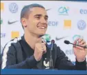  ?? FOTO: AP ?? Griezmann habló el martes