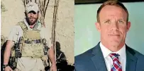  ??  ?? Highly decorated Navy Seal leader Special Operations Chief Edward Gallagher is to go on trial for murder, attempted murder and almost a dozen other offences.