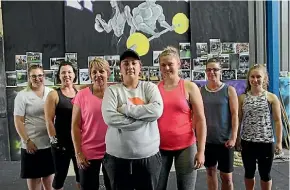  ?? REXINE HAWES ?? Competitor­s from Matamata will represent Triple Eight Functional Fitness at the Htown throwdown crossfit competitio­n next month.