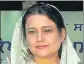  ??  ?? Prof Jaspreet Kaur, granddaugh­terinlaw of Master Tara Singh.