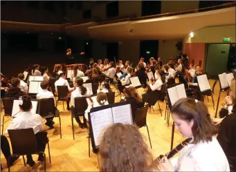  ??  ?? The Drogheda Young Orchestral Players enthralled the audience