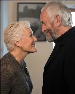  ??  ?? Glenn Close as Joan Castleman and Jonathan Pryce as Joe Castleman in TheWife.