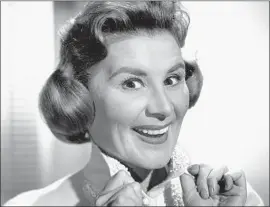  ?? Avalon / TNS ?? SINGER and dancer, comedian and actress, Rose Marie died last week at 94.