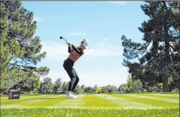  ?? John Locher The Associated Press ?? Nelly Korda won her fourth consecutiv­e start two weeks ago in Las Vegas at the T-mobile Match Play at Shadow Creek.