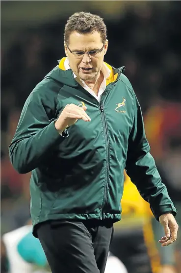 ?? Picture: Getty Images ?? A year out from the Rugby World Cup, Bok coach Rassie Erasmus will have plenty to ponder in the off-season.