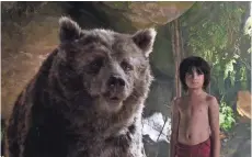  ?? DISNEY ?? Disney’s live-action The Jungle Book has been one of the very few recent remakes to hit it big with audiences.