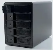  ?? ?? ABOVE Consolidat­ing all your storage onto one NAS with huge hard disks can have unintended consequenc­es