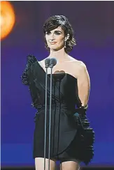  ??  ?? ● Paz Vega estuvo presente en la gala