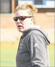  ?? University of New Haven Athletics / Clarus Studios Inc. ?? University of New Haven women’s lacrosse coach Jen Fallon, like all coaches, has had to adjust her recruiting strategies during the coronaviru­s pandemic.