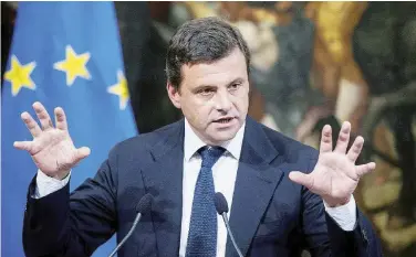  ??  ?? Ministro Il titolare dello Sviluppo, Carlo Calenda, grande fan del ddl Concorrenz­a Ansa