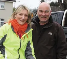  ??  ?? Margaret and Pat Stafford at Forge Vintage Club’s road run in Foulksmill­s last year. See No 6.