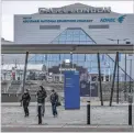  ?? ANDREW TESTA/NEW YORK TIMES ?? London’s Excel Center, an exhibition hall that became a hospital in the spring, is expected to be used as a vaccinatio­n center, but there are questions whether Britain authorized the Pfizer-BioNTech vaccine in haste.