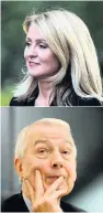  ??  ?? Top, Esther McVey; above, Frank Field