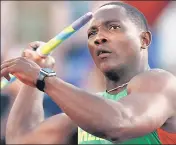  ?? REUTERS ?? Grenada's world champion javelin thrower Anderson Peters on way to a silver at the CWG in Birmingham.