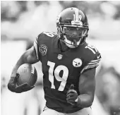  ??  ?? Steelers’JuJu Smith-Schuster CHARLES LECLAIRE, USA TODAY SPORTS