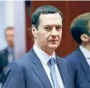  ??  ?? George Osborne will say national debt is still at its highest in 50 years