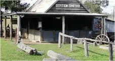  ??  ?? The blacksmith's shed at Jondaryan Station. The property has been sold after more than 150 years in the same family.