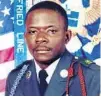  ?? U.S. ARMY VIA AP ?? Alwyn C. Cashe was posthumous­ly given the Medal of Honor for his service in Iraq.