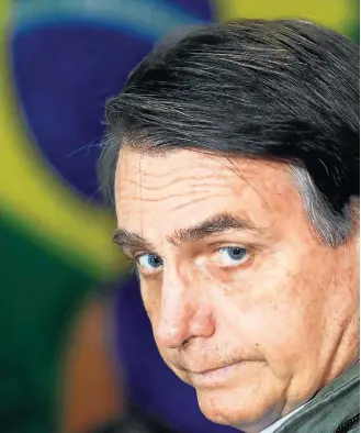 ?? RICARDO MORAES/REUTERS-28/10/2018 ?? Municipali­smo . Equipe de Jair Bolsonaro discute o fortalecim­ento das prefeitura­s do País