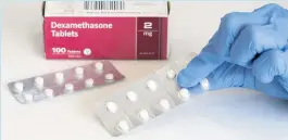  ??  ?? Fighting back Health profession­als were part of the UK-wide Oxford Recovery Trial testing for potential Covid-19 treatments including Dexamethas­one