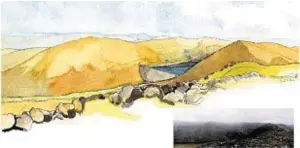  ??  ?? An artist’s impression of Coire Glas hydro scheme, above Loch Lochy