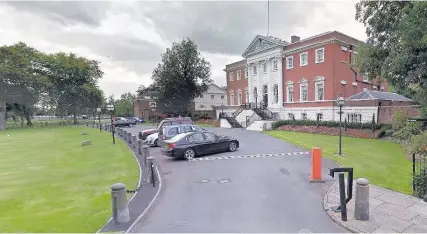  ??  ?? Warrington Coroners Court, attached to the town hall, staged the inquest into Lewis’s death