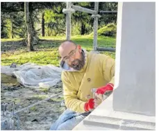  ??  ?? Franck Domain veut un monument « à la hauteur du courage des gars ».