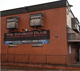  ?? Charles Yates ?? ●●The Bamboo Club in Hazel Grove