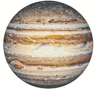  ?? 123RF ?? A rare celestial event will occur Dec. 21, when Jupiter (pictured) and Saturn are at their closest point together, called a great conjunctio­n (0.1 degrees, as seen from Earth), since 1226.