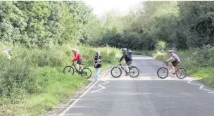  ?? Alan Wright ?? ● Cyclists do stick to the rules of the countrysid­e