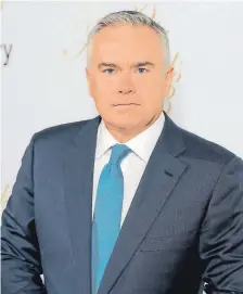  ??  ?? Rememberin­g Huw Edwards presents live coverage