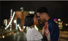  ?? ALYSSA LONGCHAMP — NETFLIX ?? Gabrielle Union, left, and Keith Powers in Numa Perrier’s rom-com “The Perfect Find.”