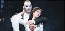  ??  ?? The Phantom of the Opera’s run will be Oct. 18 to 29.