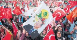  ?? ADEM ALTAN/AFP/GETTY IMAGES ?? Turkish President Recep Tayyip Erdogan remains popular in the conservati­ve and pious heartland.