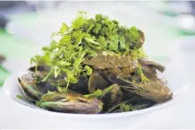  ??  ?? Above left: Greenlippe­d mussels are just one of the delicacies to be enjoyed at this year’s Port Chalmers Seafood Festival.