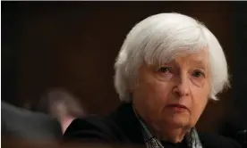  ?? Mary F Calvert/Reuters ?? Janet Yellen’s comments come as another US bank, First Republic, is struggling. Photograph: