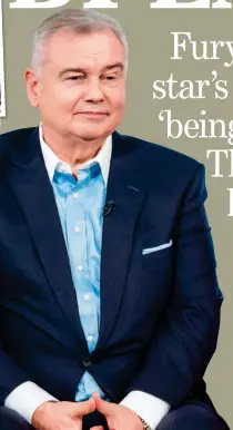  ??  ?? ‘HOSTILE QUESTIONIN­G’: Eamonn Holmes and Julia Keys on the ITV show earlier this month. Top left: Richard Keys’s new lover, lawyer Lucie Rose