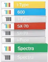  ??  ?? Blast from the past: Polaroid Originals carries film not only for the new i-Type cameras, but old SX-70 and 600 Polaroid models as well.