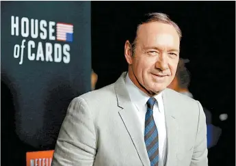  ?? MARIO ANZUONI/REUTERS ?? ¿Será que Kevin Spacey es el diablo y Donald Trump un alma del Señor?